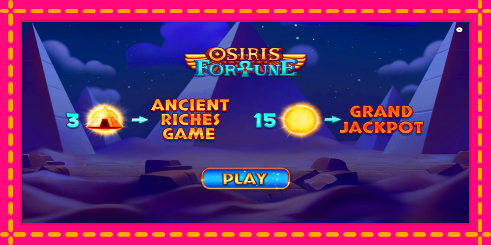 Osiris Fortune - thiết bị chơi game với phần thưởng độc đáo, hình ảnh 1