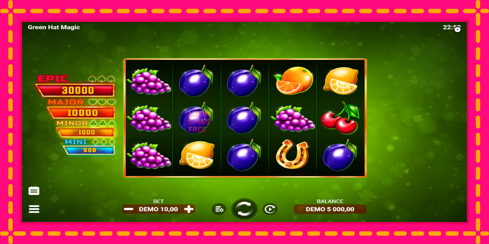 Green Hat Magic - thiết bị chơi game với phần thưởng độc đáo, hình ảnh 2