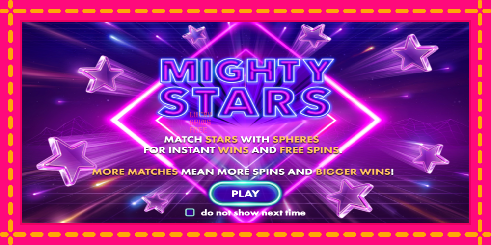 Mighty Stars - thiết bị chơi game với phần thưởng độc đáo, hình ảnh 1