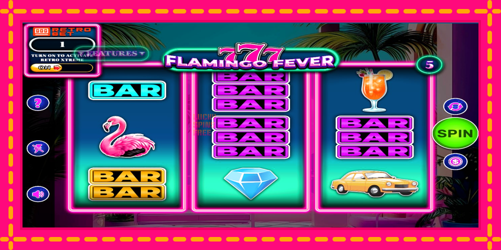 777 - Flamingo Fever - thiết bị chơi game với phần thưởng độc đáo, hình ảnh 1