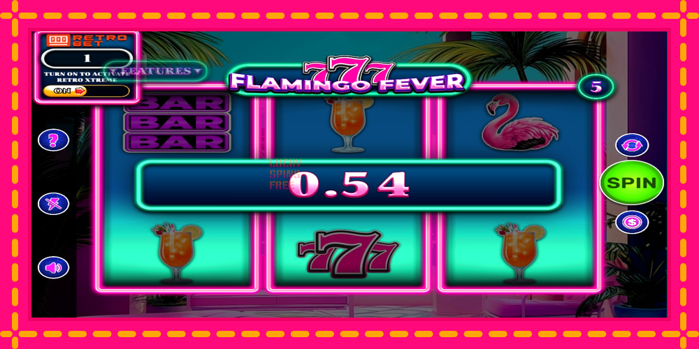 777 - Flamingo Fever - thiết bị chơi game với phần thưởng độc đáo, hình ảnh 2