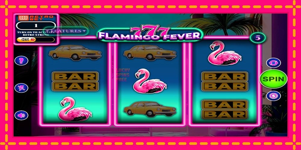 777 - Flamingo Fever - thiết bị chơi game với phần thưởng độc đáo, hình ảnh 3