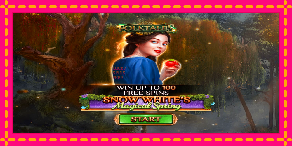 Snow Whites Magical Spring - thiết bị chơi game với phần thưởng độc đáo, hình ảnh 1