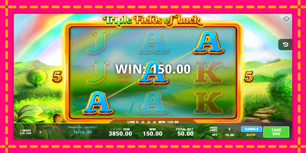 Triple Fields of Luck - thiết bị chơi game với phần thưởng độc đáo, hình ảnh 2