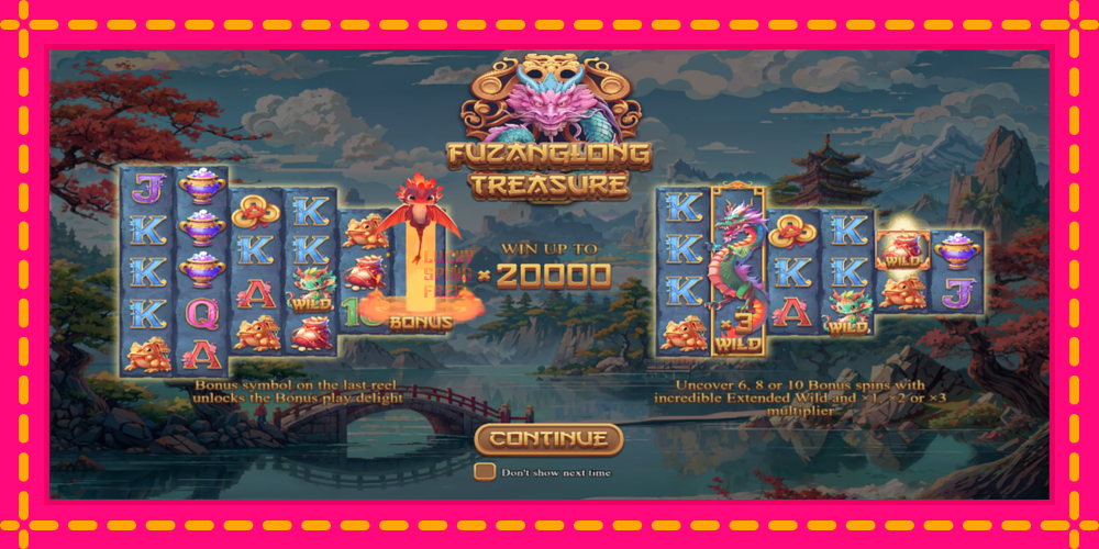 Fuzanglong Treasure - thiết bị chơi game với phần thưởng độc đáo, hình ảnh 1