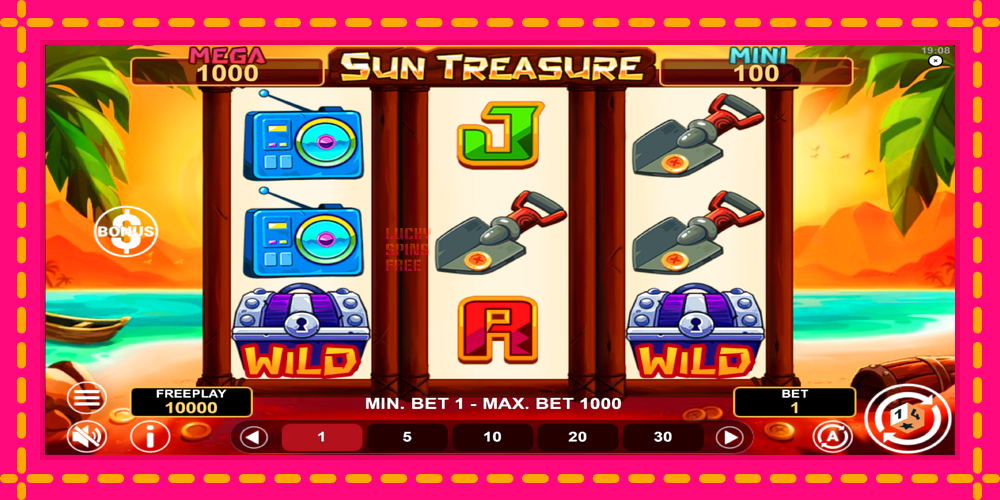 Sun Treasure Hold & Win - thiết bị chơi game với phần thưởng độc đáo, hình ảnh 2