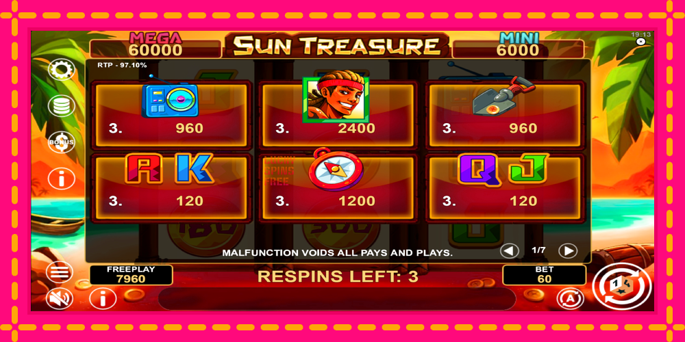 Sun Treasure Hold & Win - thiết bị chơi game với phần thưởng độc đáo, hình ảnh 5