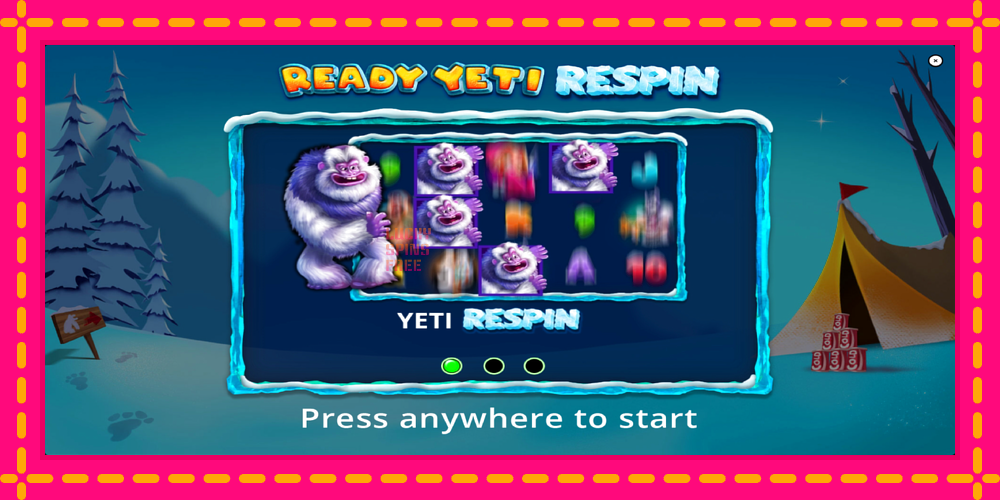 Ready Yeti Respin - thiết bị chơi game với phần thưởng độc đáo, hình ảnh 1