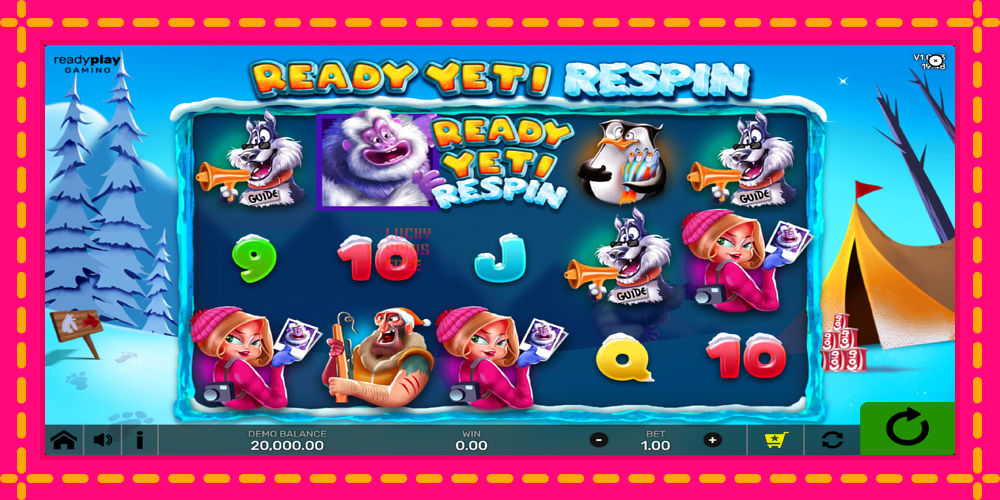 Ready Yeti Respin - thiết bị chơi game với phần thưởng độc đáo, hình ảnh 2