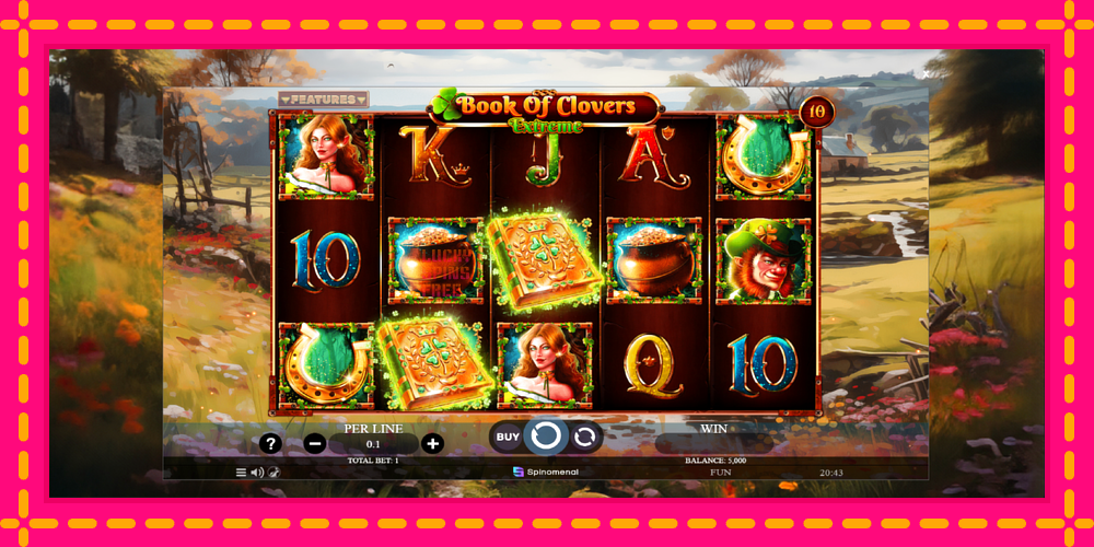 Book of Clovers - Extreme - thiết bị chơi game với phần thưởng độc đáo, hình ảnh 2