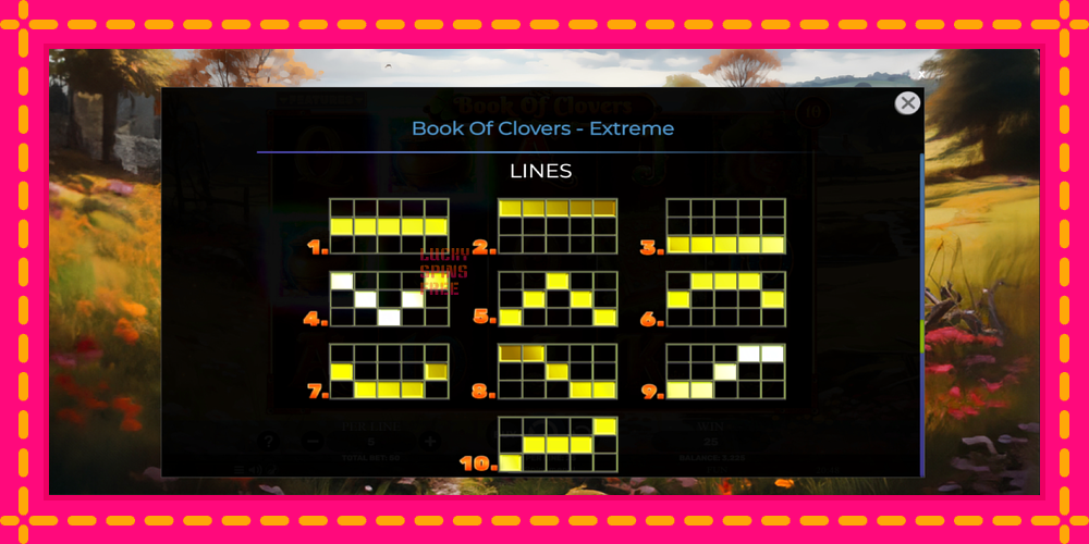 Book of Clovers - Extreme - thiết bị chơi game với phần thưởng độc đáo, hình ảnh 7