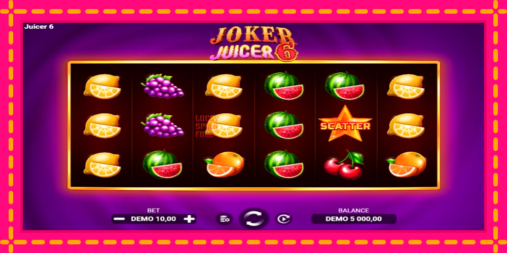 Joker Juicer 6 - thiết bị chơi game với phần thưởng độc đáo, hình ảnh 2