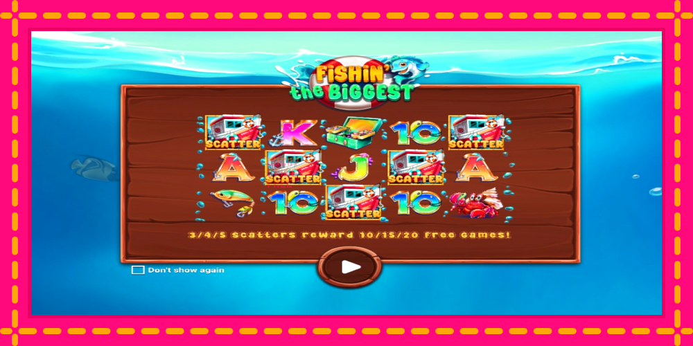 Fishin The Biggest - thiết bị chơi game với phần thưởng độc đáo, hình ảnh 1