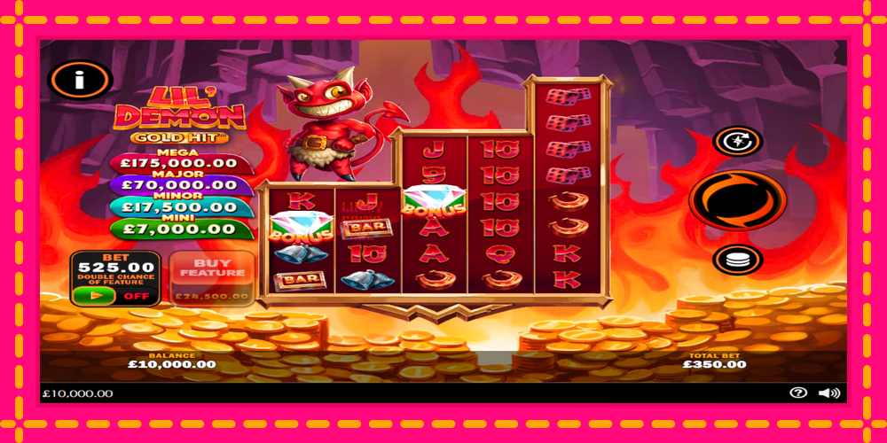 Gold Hit: Lil Demon - thiết bị chơi game với phần thưởng độc đáo, hình ảnh 2