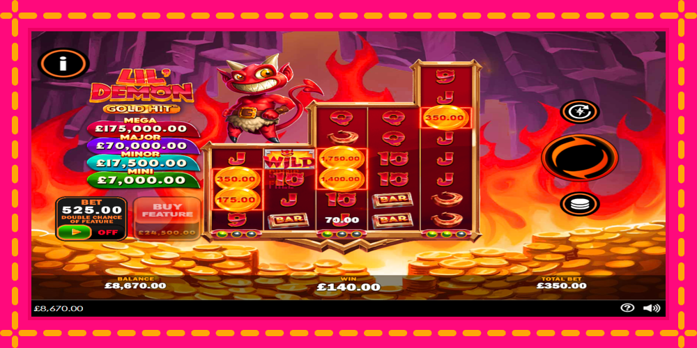 Gold Hit: Lil Demon - thiết bị chơi game với phần thưởng độc đáo, hình ảnh 3