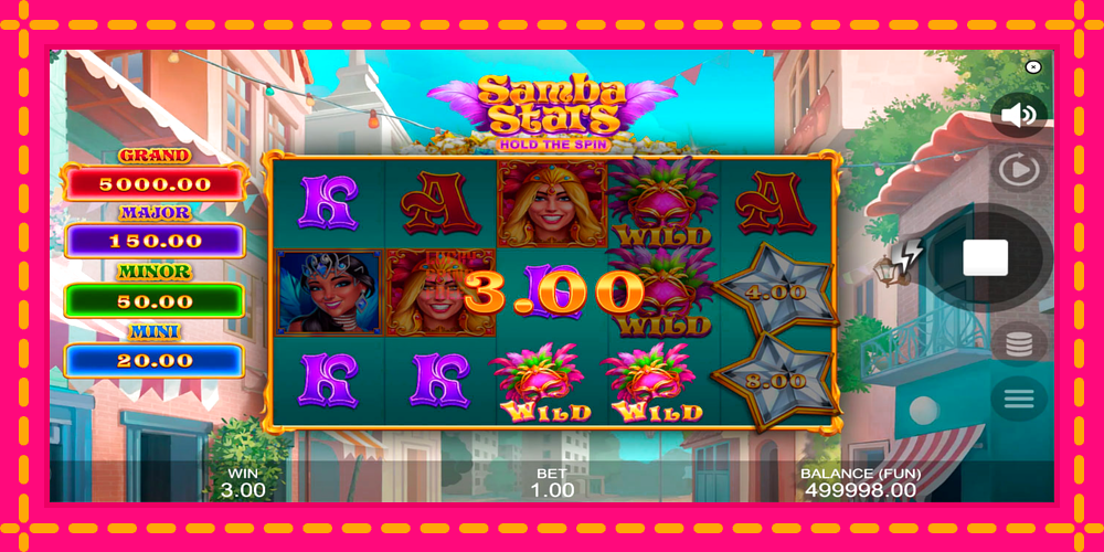 Samba Stars: Hold the Spin - thiết bị chơi game với phần thưởng độc đáo, hình ảnh 2