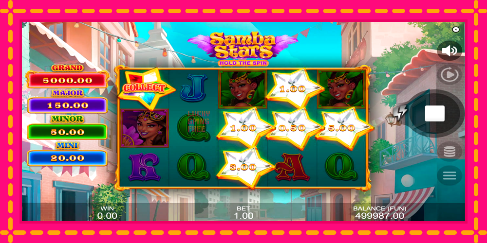 Samba Stars: Hold the Spin - thiết bị chơi game với phần thưởng độc đáo, hình ảnh 4