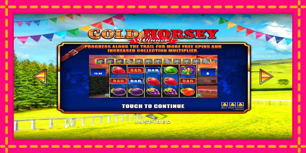 Gold Horsey Winner - thiết bị chơi game với phần thưởng độc đáo, hình ảnh 1