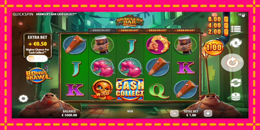 Brawlers Bar Cash Collect - thiết bị chơi game với phần thưởng độc đáo, hình ảnh 2