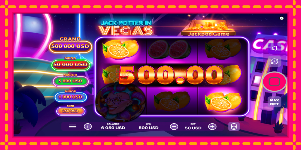 Jack Potter in Vegas - thiết bị chơi game với phần thưởng độc đáo, hình ảnh 4