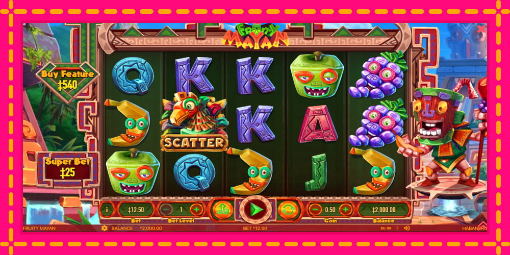 Fruity Mayan - thiết bị chơi game với phần thưởng độc đáo, hình ảnh 2