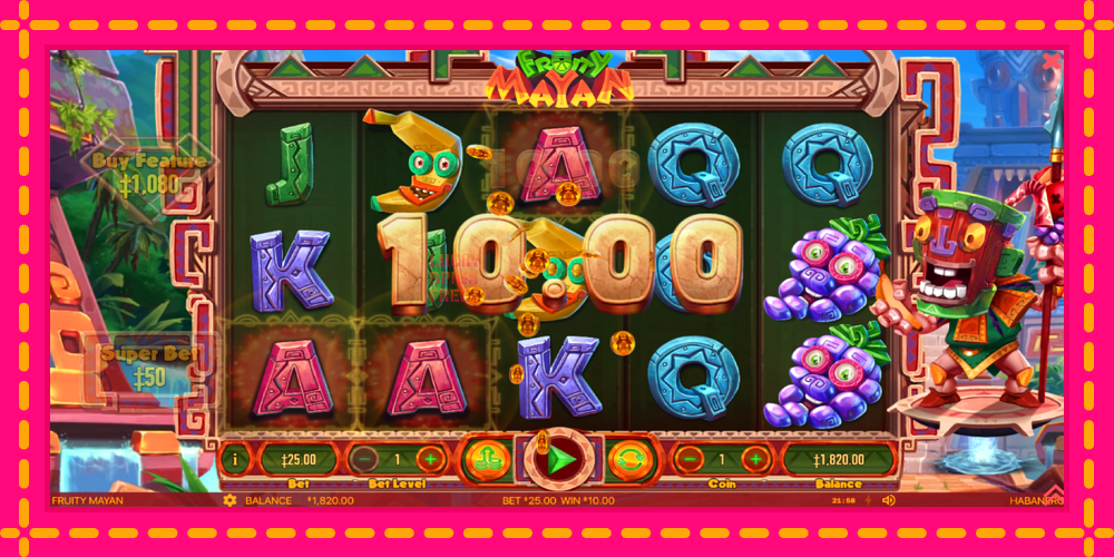 Fruity Mayan - thiết bị chơi game với phần thưởng độc đáo, hình ảnh 4