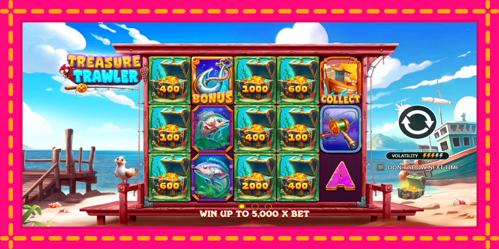 Treasure Trawler - thiết bị chơi game với phần thưởng độc đáo, hình ảnh 1