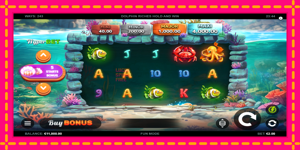 Dolphin Riches - thiết bị chơi game với phần thưởng độc đáo, hình ảnh 2