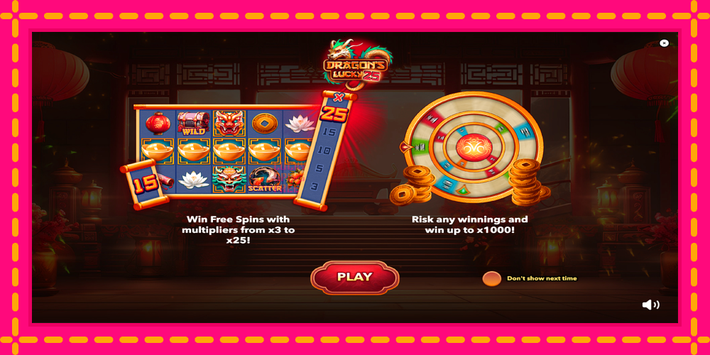 Dragons Lucky 25 - thiết bị chơi game với phần thưởng độc đáo, hình ảnh 1