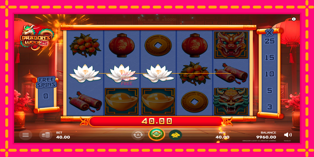 Dragons Lucky 25 - thiết bị chơi game với phần thưởng độc đáo, hình ảnh 3