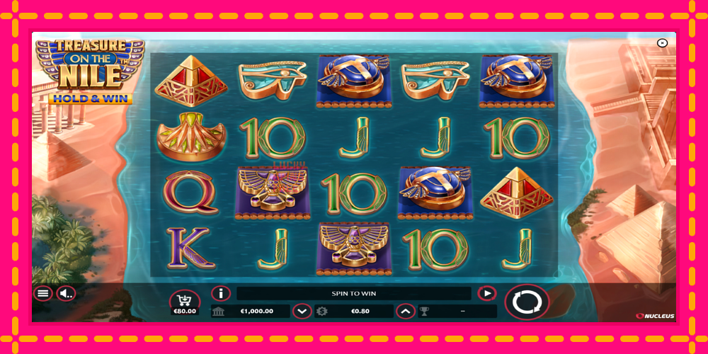 Treasure on the Nile - thiết bị chơi game với phần thưởng độc đáo, hình ảnh 2