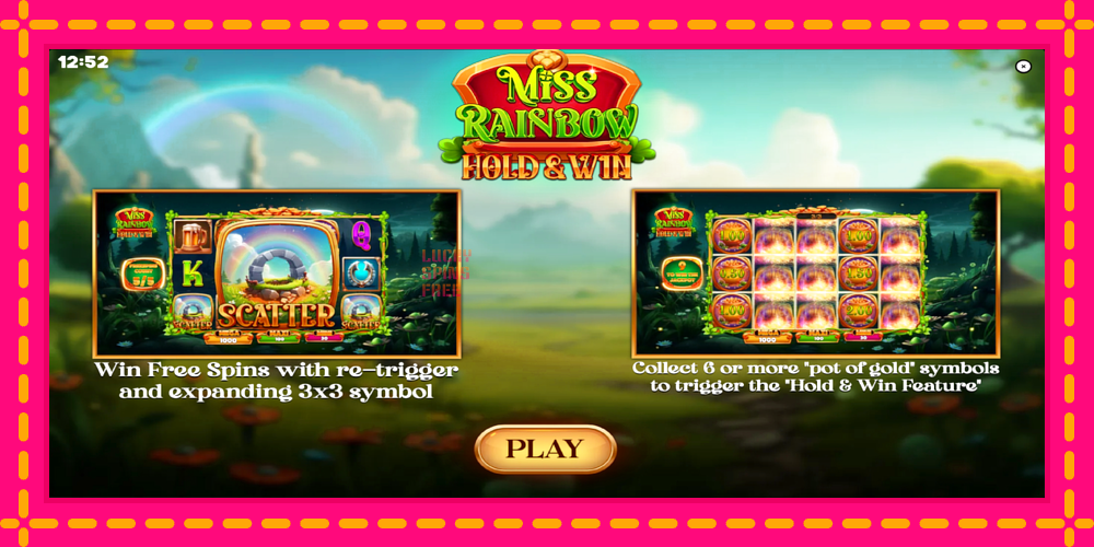 Miss Rainbow: Hold & Win - thiết bị chơi game với phần thưởng độc đáo, hình ảnh 1