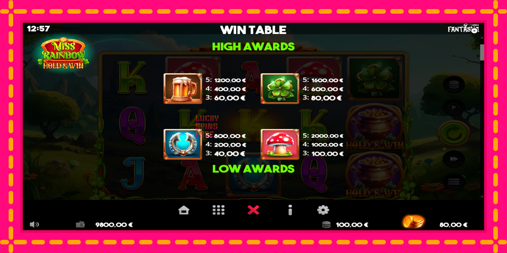 Miss Rainbow: Hold & Win - thiết bị chơi game với phần thưởng độc đáo, hình ảnh 5