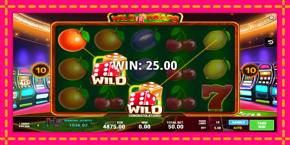 Wild Craps - thiết bị chơi game với phần thưởng độc đáo, hình ảnh 4