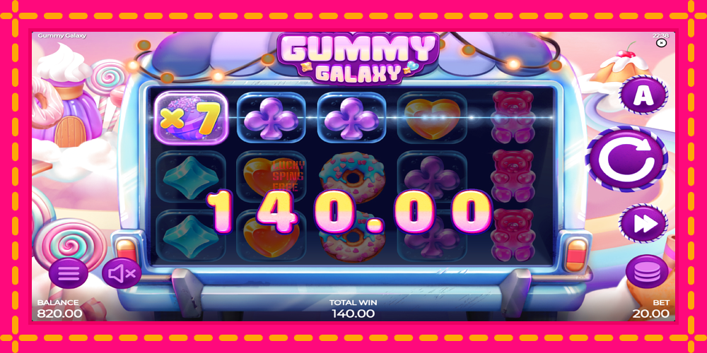 Gummy Galaxy - thiết bị chơi game với phần thưởng độc đáo, hình ảnh 3