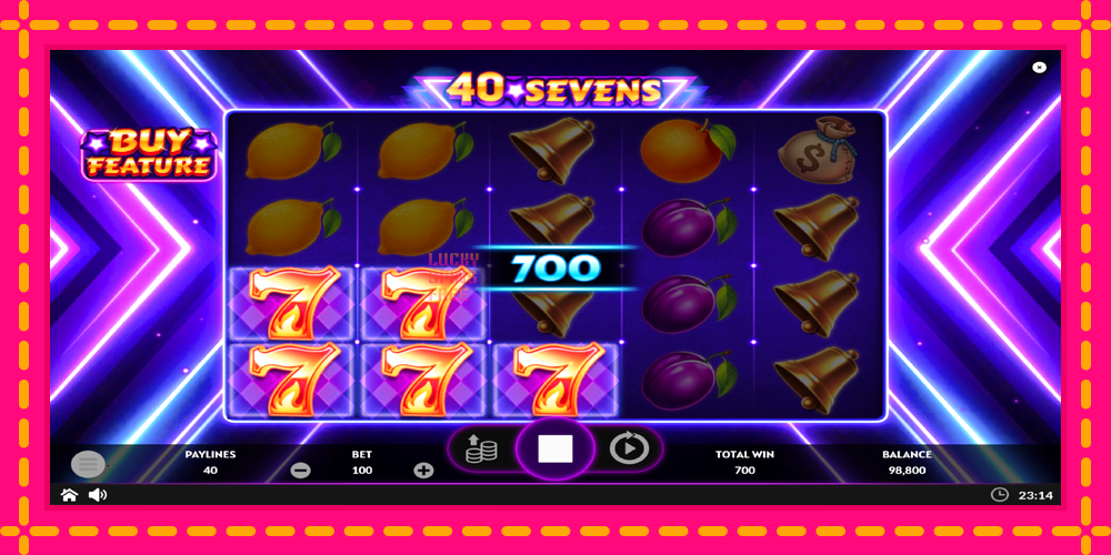 40 Sevens Buy Feature - thiết bị chơi game với phần thưởng độc đáo, hình ảnh 3