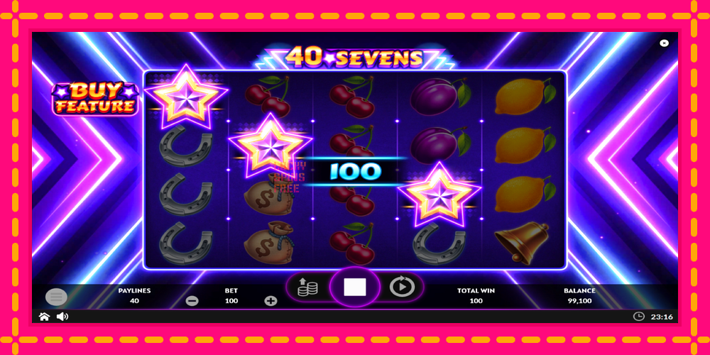 40 Sevens Buy Feature - thiết bị chơi game với phần thưởng độc đáo, hình ảnh 4