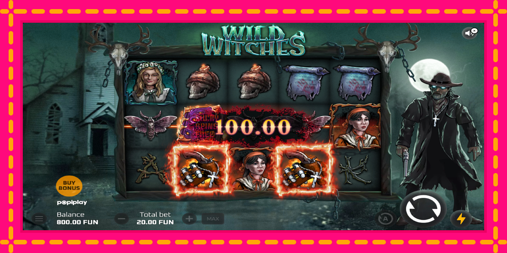 Wild Witches - thiết bị chơi game với phần thưởng độc đáo, hình ảnh 4