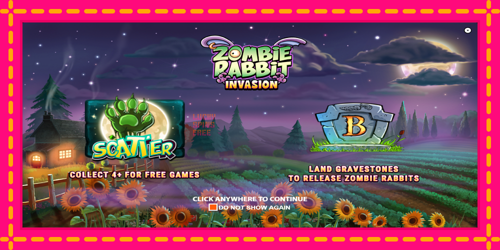 Zombie Rabbit Invasion - thiết bị chơi game với phần thưởng độc đáo, hình ảnh 1