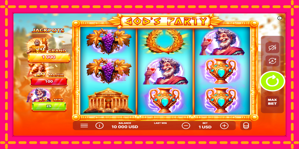 Gods Party - thiết bị chơi game với phần thưởng độc đáo, hình ảnh 2