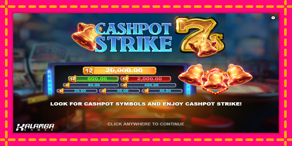 Cashpot Strike 7s - thiết bị chơi game với phần thưởng độc đáo, hình ảnh 1