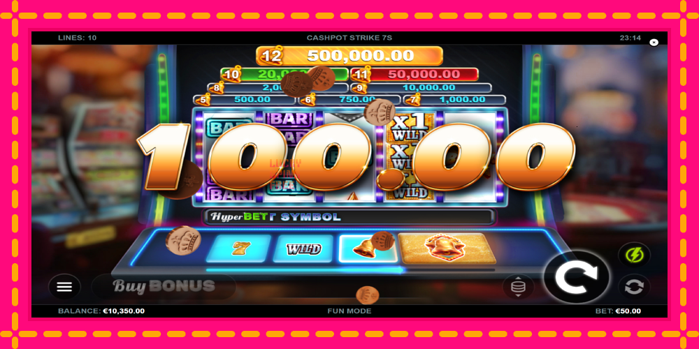 Cashpot Strike 7s - thiết bị chơi game với phần thưởng độc đáo, hình ảnh 4