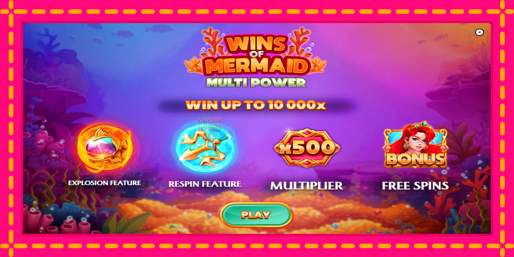 Wins of Mermaid Multi Power - thiết bị chơi game với phần thưởng độc đáo, hình ảnh 1