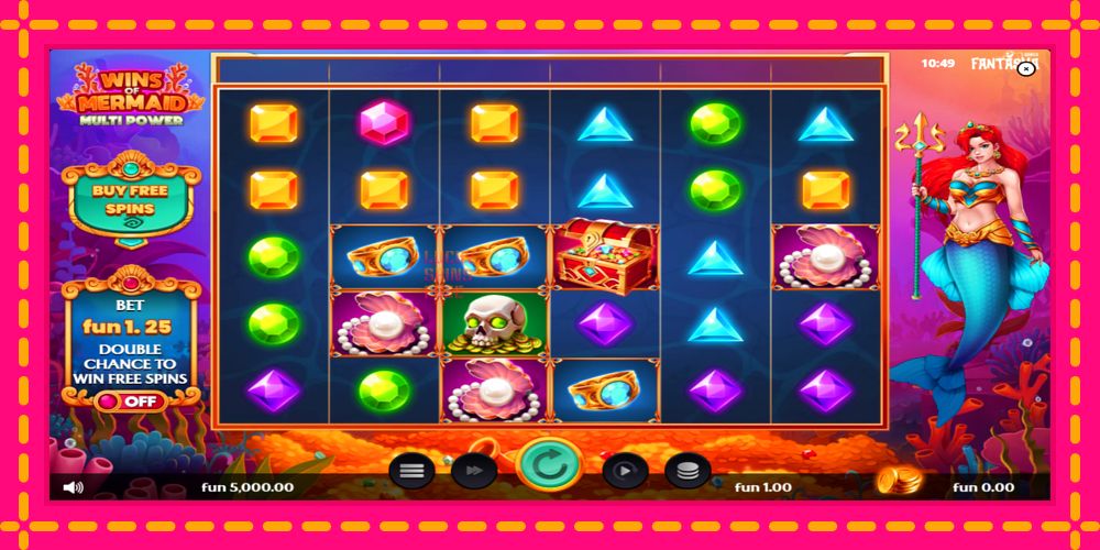 Wins of Mermaid Multi Power - thiết bị chơi game với phần thưởng độc đáo, hình ảnh 2