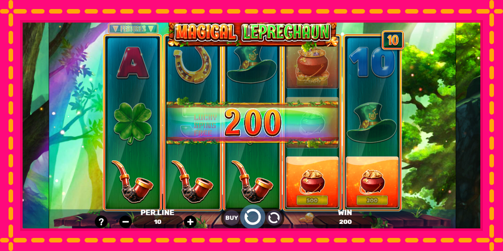 Magical Leprechaun - thiết bị chơi game với phần thưởng độc đáo, hình ảnh 3