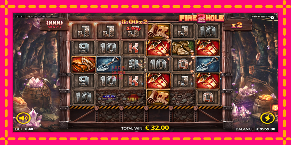 Fire in the Hole 2 - thiết bị chơi game với phần thưởng độc đáo, hình ảnh 4