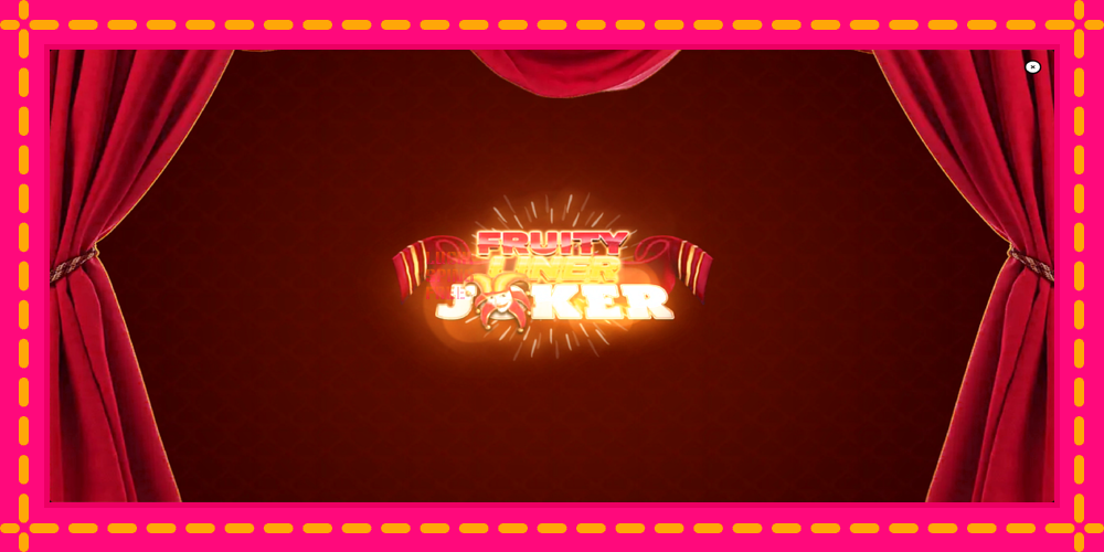 Fruityliner Joker - thiết bị chơi game với phần thưởng độc đáo, hình ảnh 1