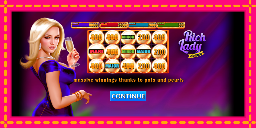 Rich Lady Deluxe - thiết bị chơi game với phần thưởng độc đáo, hình ảnh 1