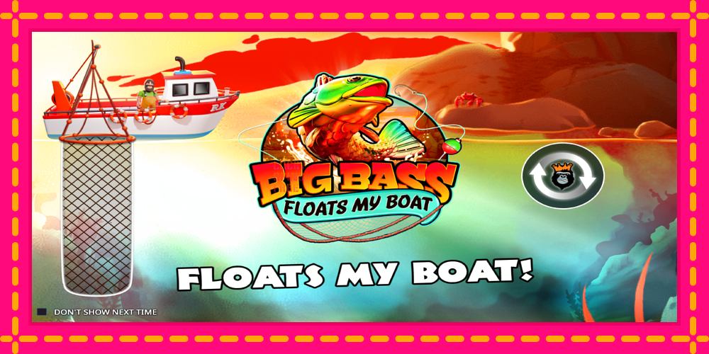 Big Bass Floats My Boat - thiết bị chơi game với phần thưởng độc đáo, hình ảnh 1