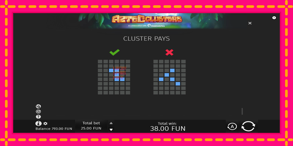 Aztec Clusters - thiết bị chơi game với phần thưởng độc đáo, hình ảnh 7